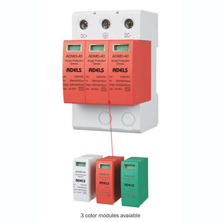 DC Surge Protector Rated Voltage 1000V දක්වා Surge Protective Devices